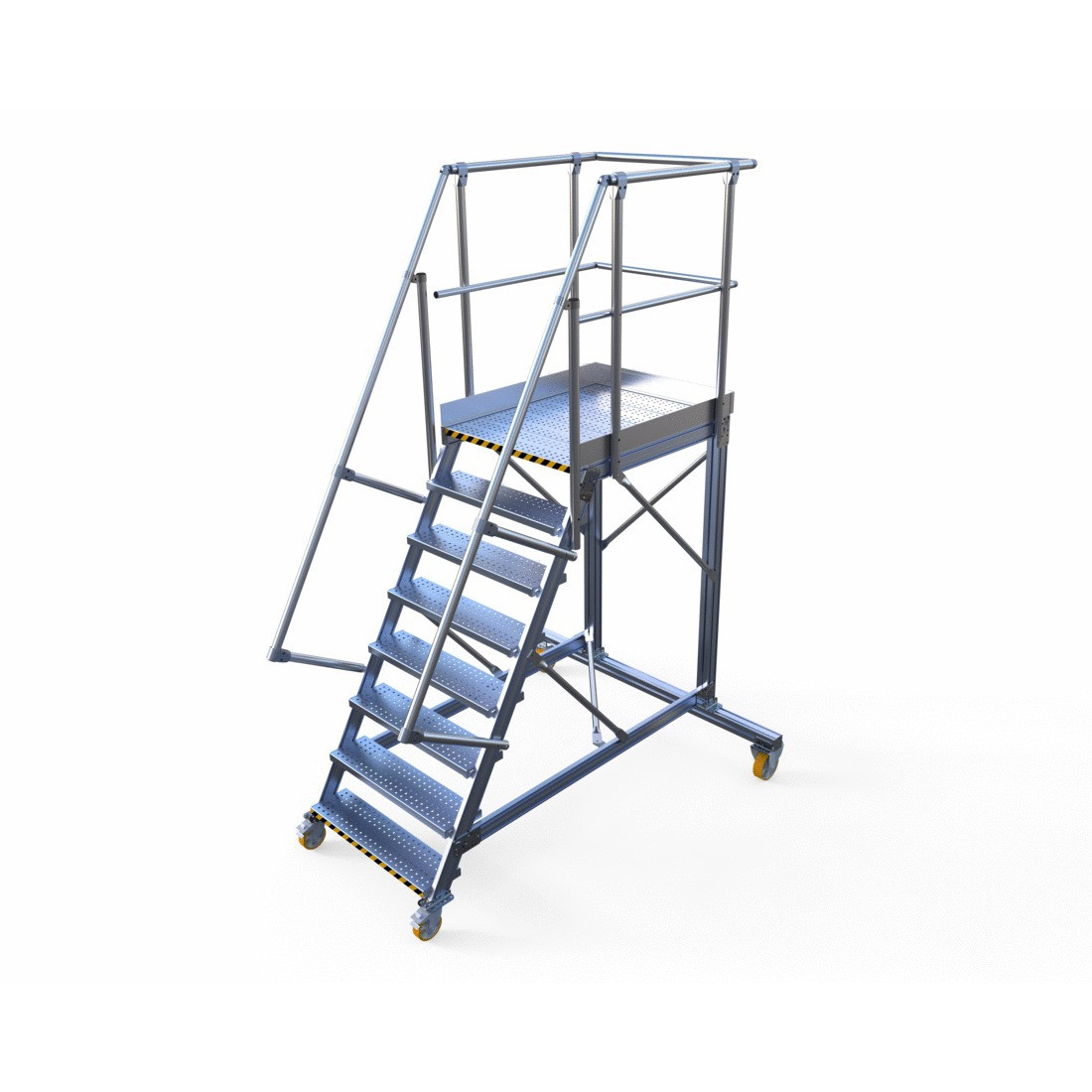 Plate-forme de travail roulante LEEVEL inclinaison 60°/45°