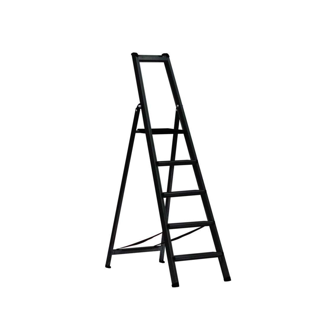 Escabeau simple professionnel marches en 120 mm PROSTEP BLACKLINE