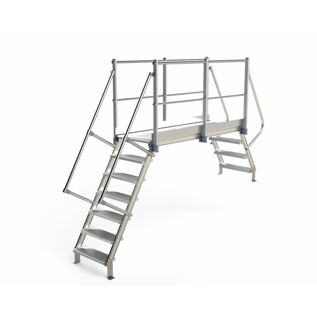 Passerelle de franchissement en kit PFK 60° Longueur 2000 mm