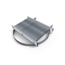 Arceau pour palier rabattable