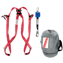 PACK antichute avec mini-enrouleur à sangle